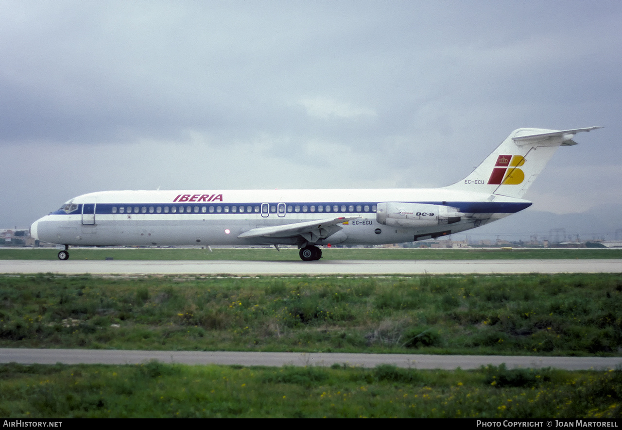 Aircraft Photo of EC-ECU | McDonnell Douglas DC-9-32 | Iberia | AirHistory.net #390103