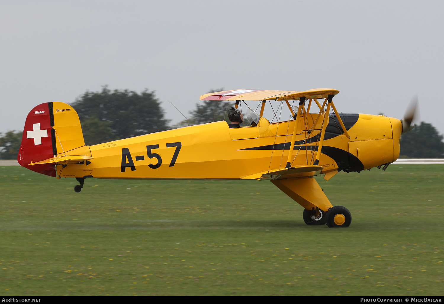 Aircraft Photo of G-BECT | CASA 1.131E Jungmann | Switzerland - Air Force | AirHistory.net #390108