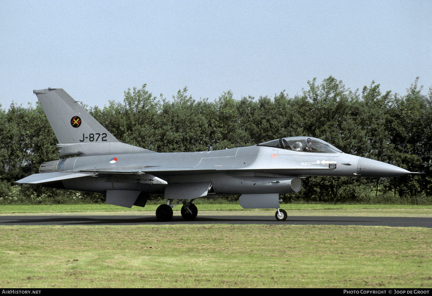 Aircraft Photo of J-872 | General Dynamics F-16AM Fighting Falcon | Netherlands - Air Force | AirHistory.net #390119