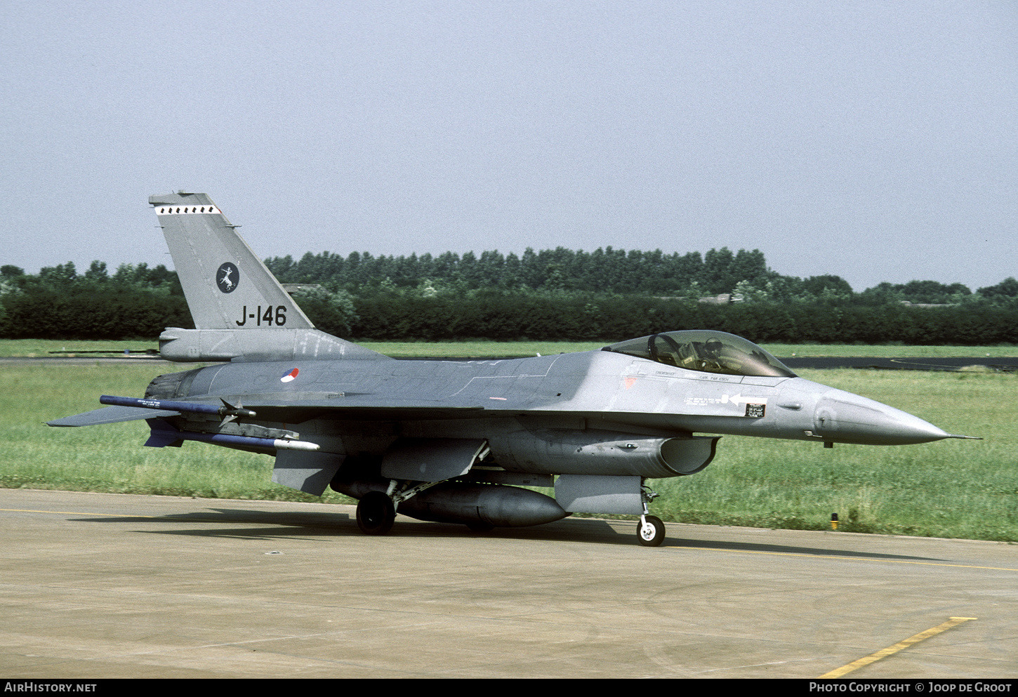 Aircraft Photo of J-146 | General Dynamics F-16A Fighting Falcon | Netherlands - Air Force | AirHistory.net #390120