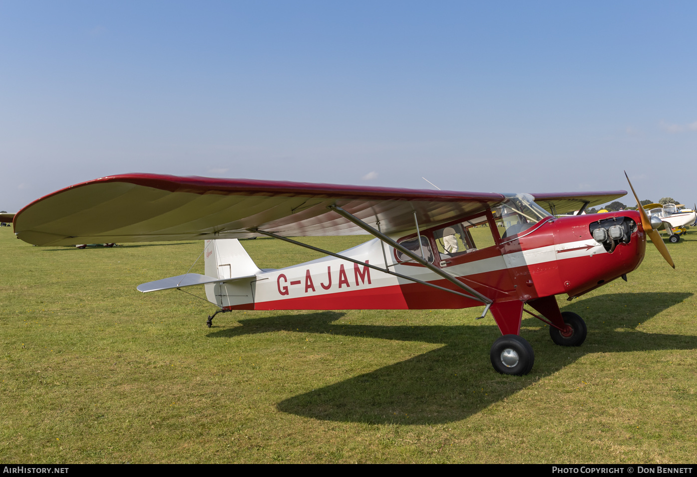 Aircraft Photo of G-AJAM | Auster J-2 Arrow | AirHistory.net #390128