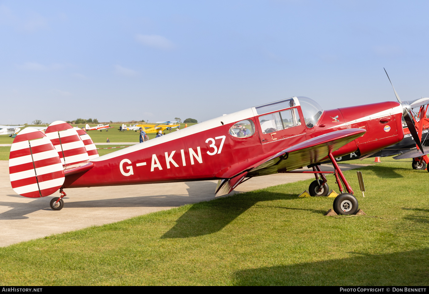 Aircraft Photo of G-AKIN | Miles M.38 Messenger 2A | AirHistory.net #390130