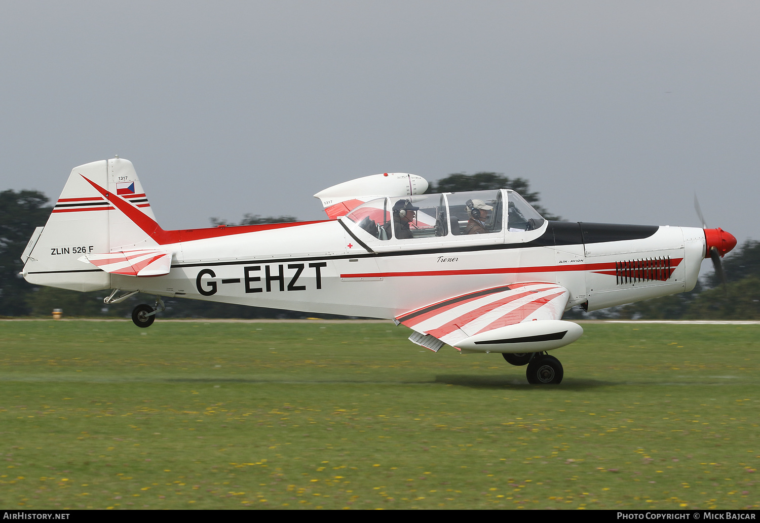 Aircraft Photo of G-EHZT | Zlin Z-526F Trener Master | AirHistory.net #390131