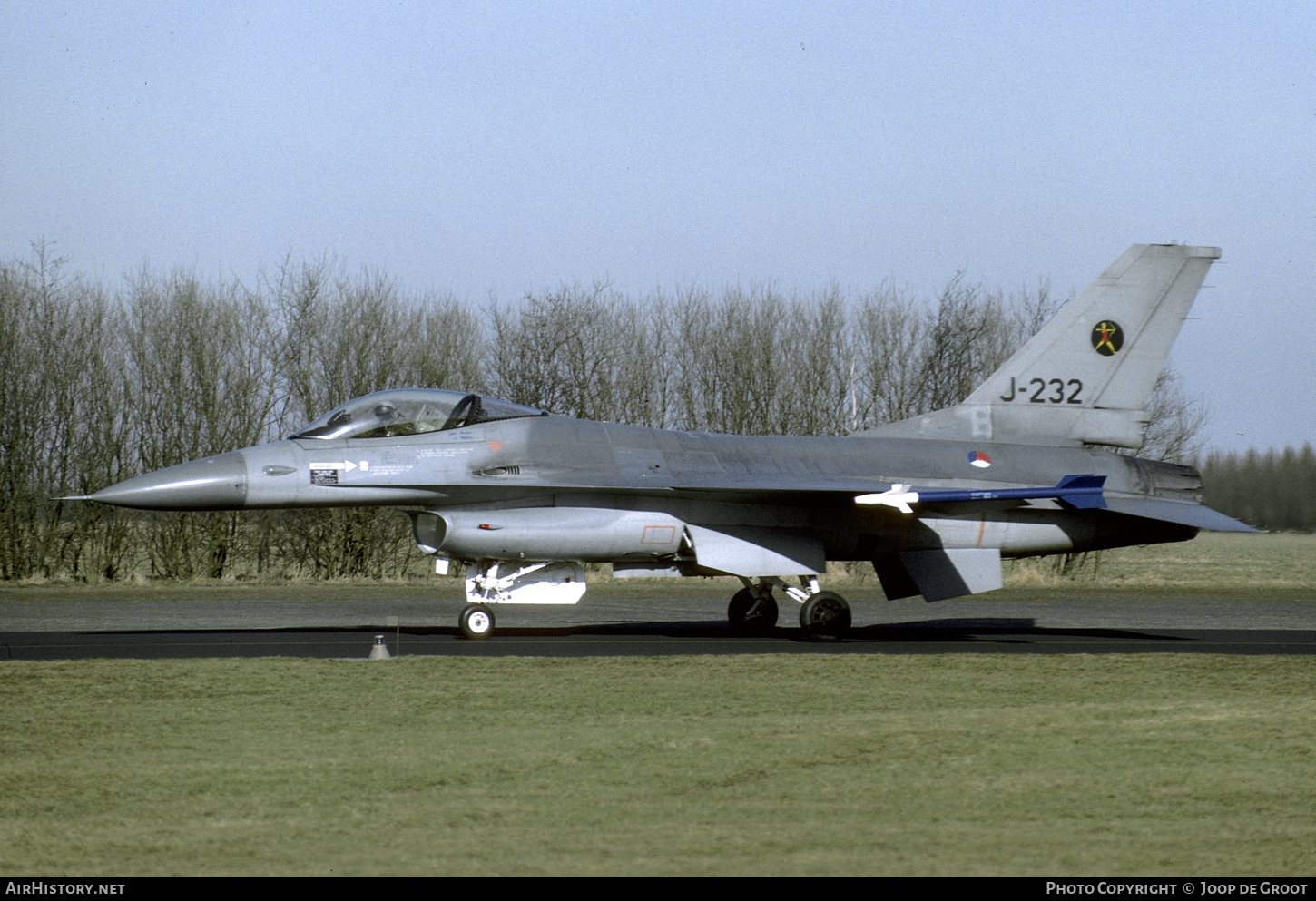Aircraft Photo of J-232 | General Dynamics F-16A Fighting Falcon | Netherlands - Air Force | AirHistory.net #390134