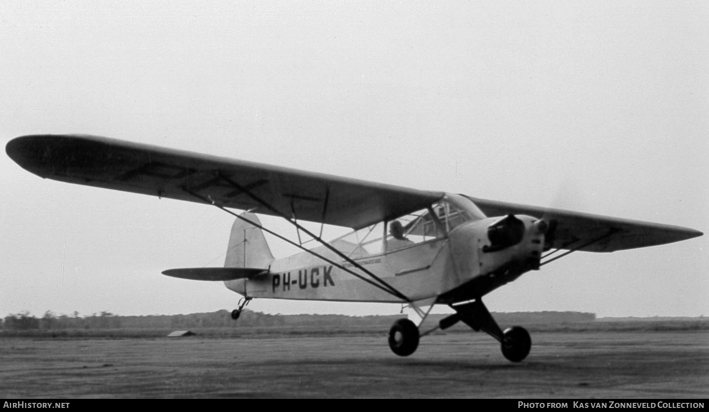 Aircraft Photo of PH-UCK | Piper L-4J Grasshopper | Nationale Luchtvaart School - NLS | AirHistory.net #390140