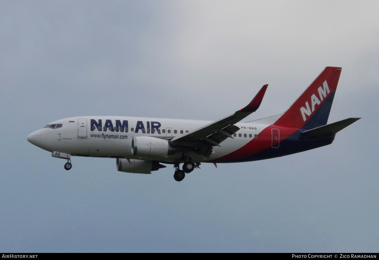 Aircraft Photo of PK-NAQ | Boeing 737-524 | NAM Air | AirHistory.net #390160
