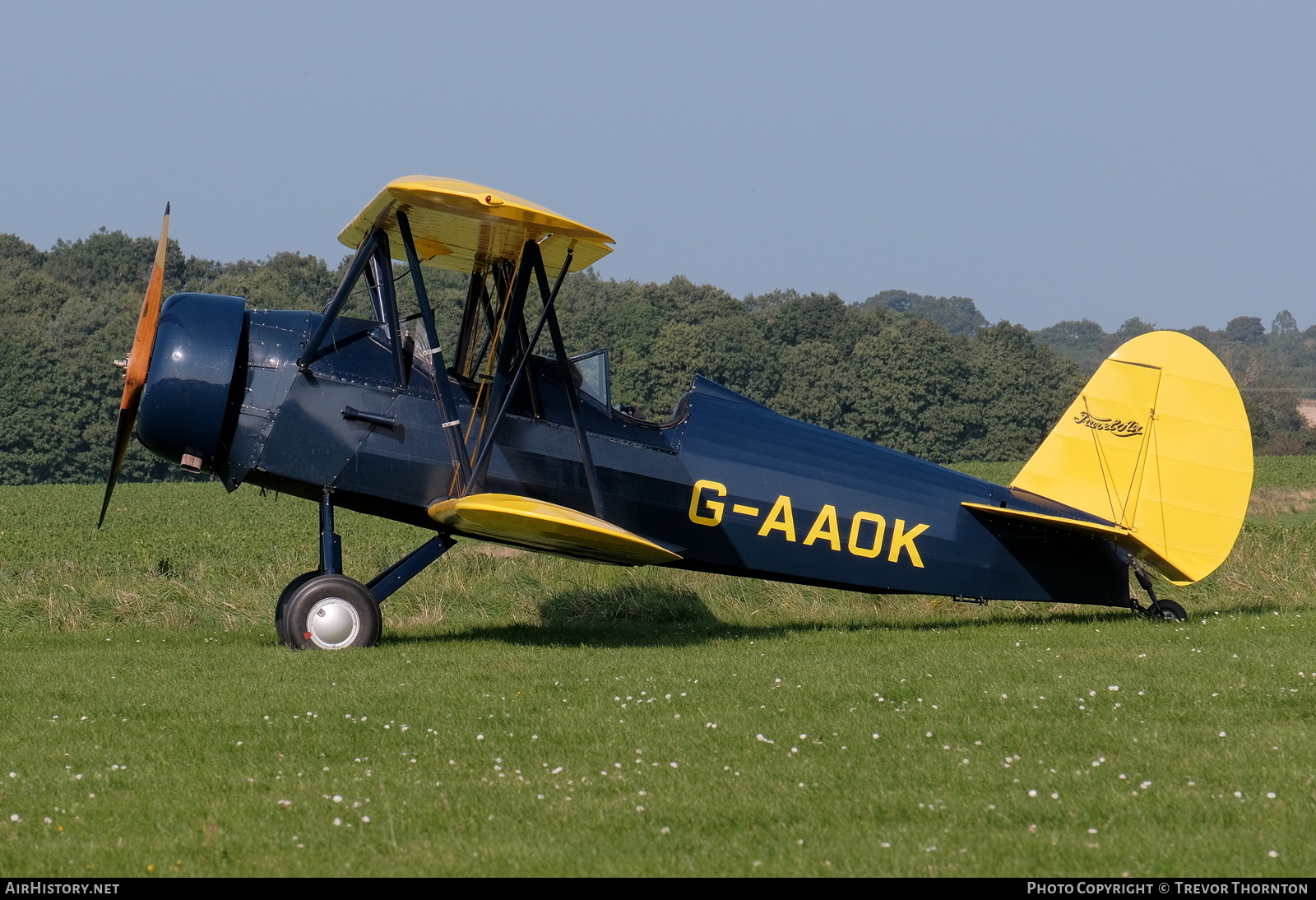 Aircraft Photo of G-AAOK | Curtiss-Wright Travel Air CW-12Q | AirHistory.net #390168
