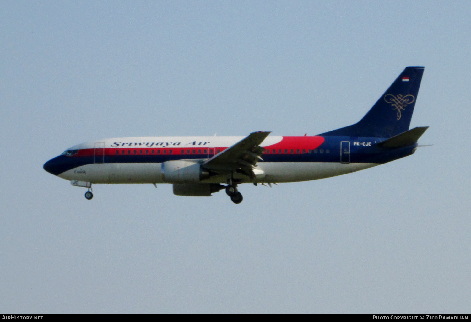 Aircraft Photo of PK-CJC | Boeing 737-33A | Sriwijaya Air | AirHistory.net #390171