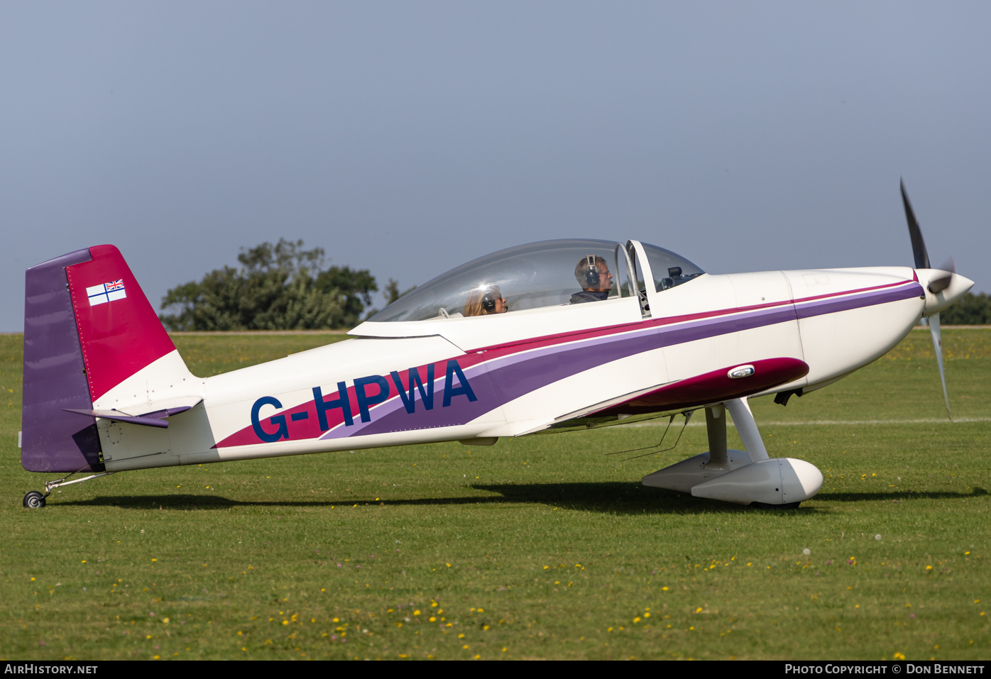 Aircraft Photo of G-HPWA | Van's RV-8 | AirHistory.net #390175