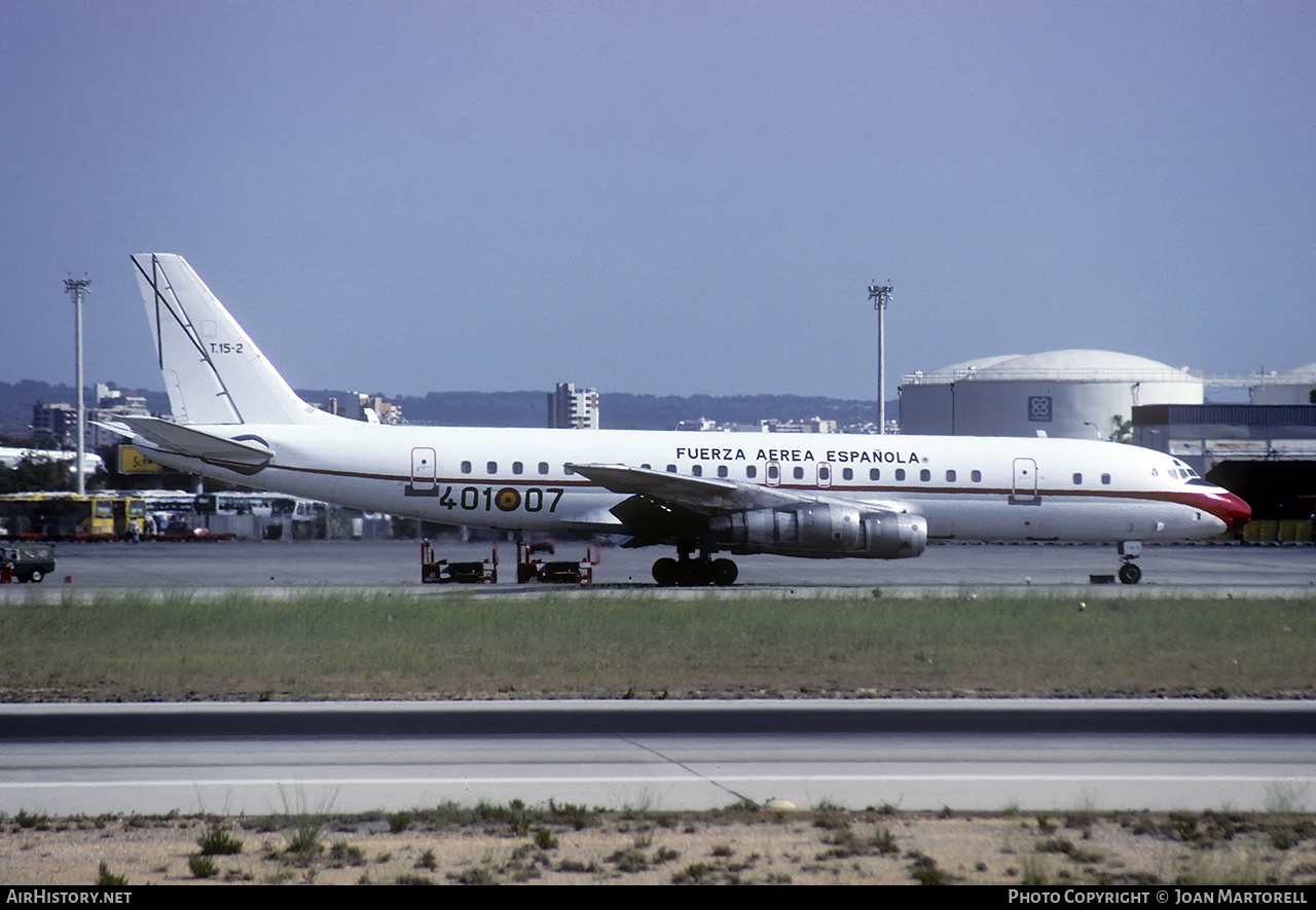 Aircraft Photo of T.15-2 | Douglas DC-8-52 | Spain - Air Force | AirHistory.net #390176