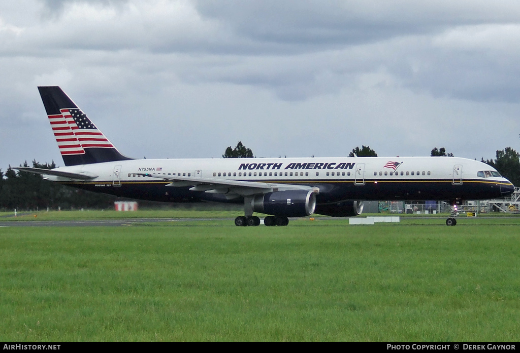 Aircraft Photo of N755NA | Boeing 757-28A | North American Airlines | AirHistory.net #390200