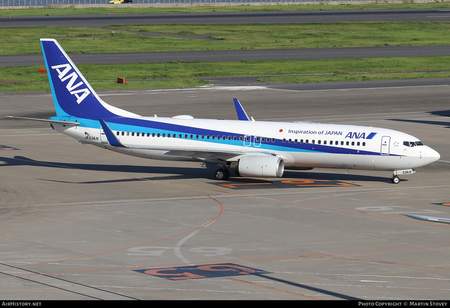 Aircraft Photo of JA53AN | Boeing 737-881 | All Nippon Airways - ANA | AirHistory.net #390234