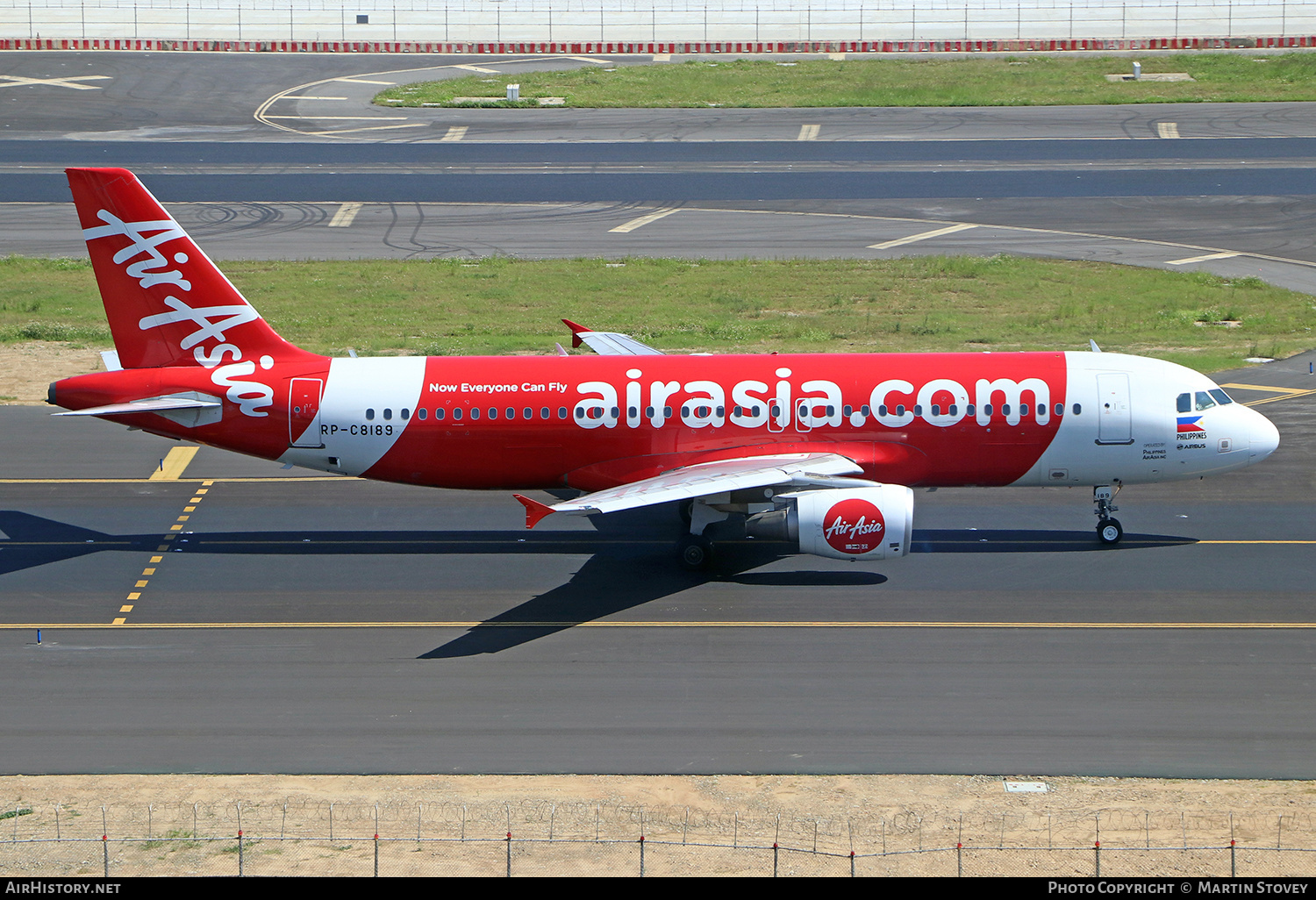 Aircraft Photo of RP-C8189 | Airbus A320-216 | AirAsia | AirHistory.net #390243
