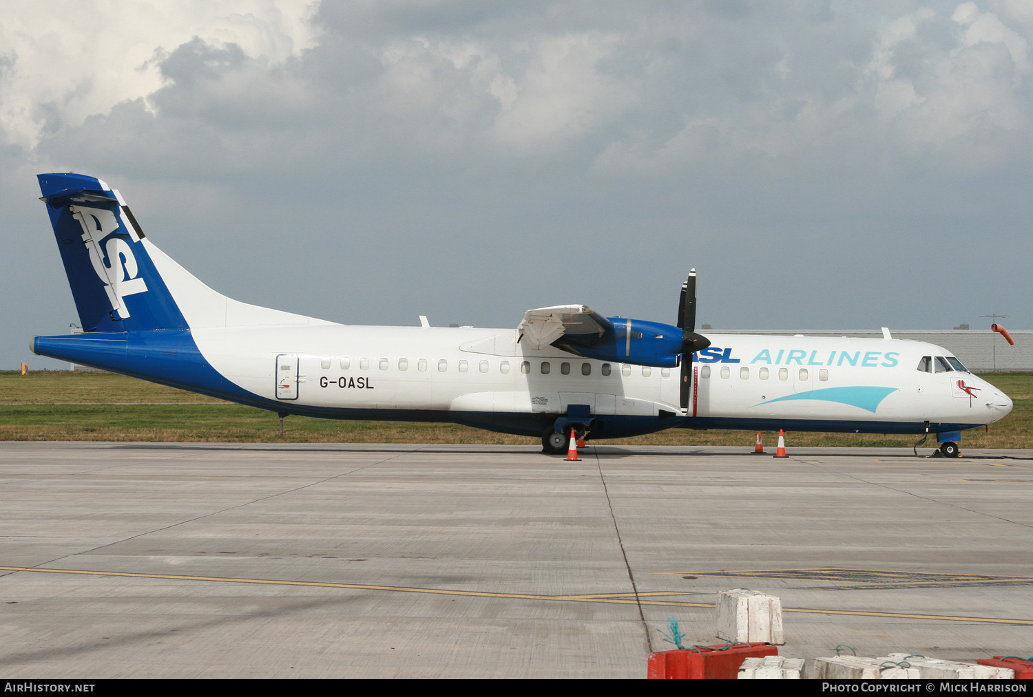 Aircraft Photo of G-OASL | ATR ATR-72-202/F | ASL Airlines | AirHistory.net #390299