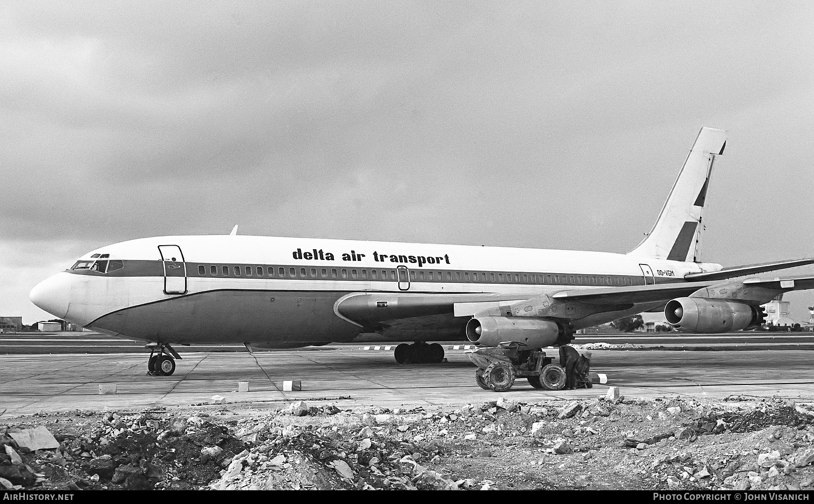 Aircraft Photo of OO-VGM | Boeing 720-022 | Delta Air Transport - DAT | AirHistory.net #390325