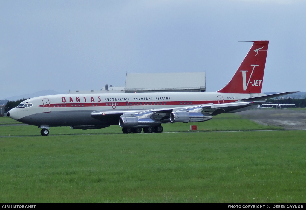 Aircraft Photo of N707JT | Boeing 707-138B | Qantas | AirHistory.net #390342