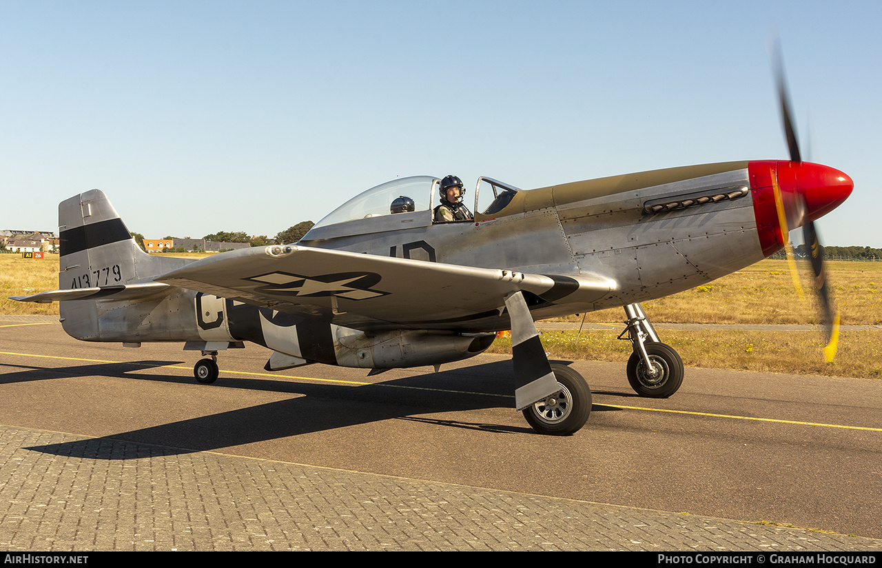 Aircraft Photo of G-CMDK / 44-13779 | North American P-51D Mustang | USA - Air Force | AirHistory.net #390343