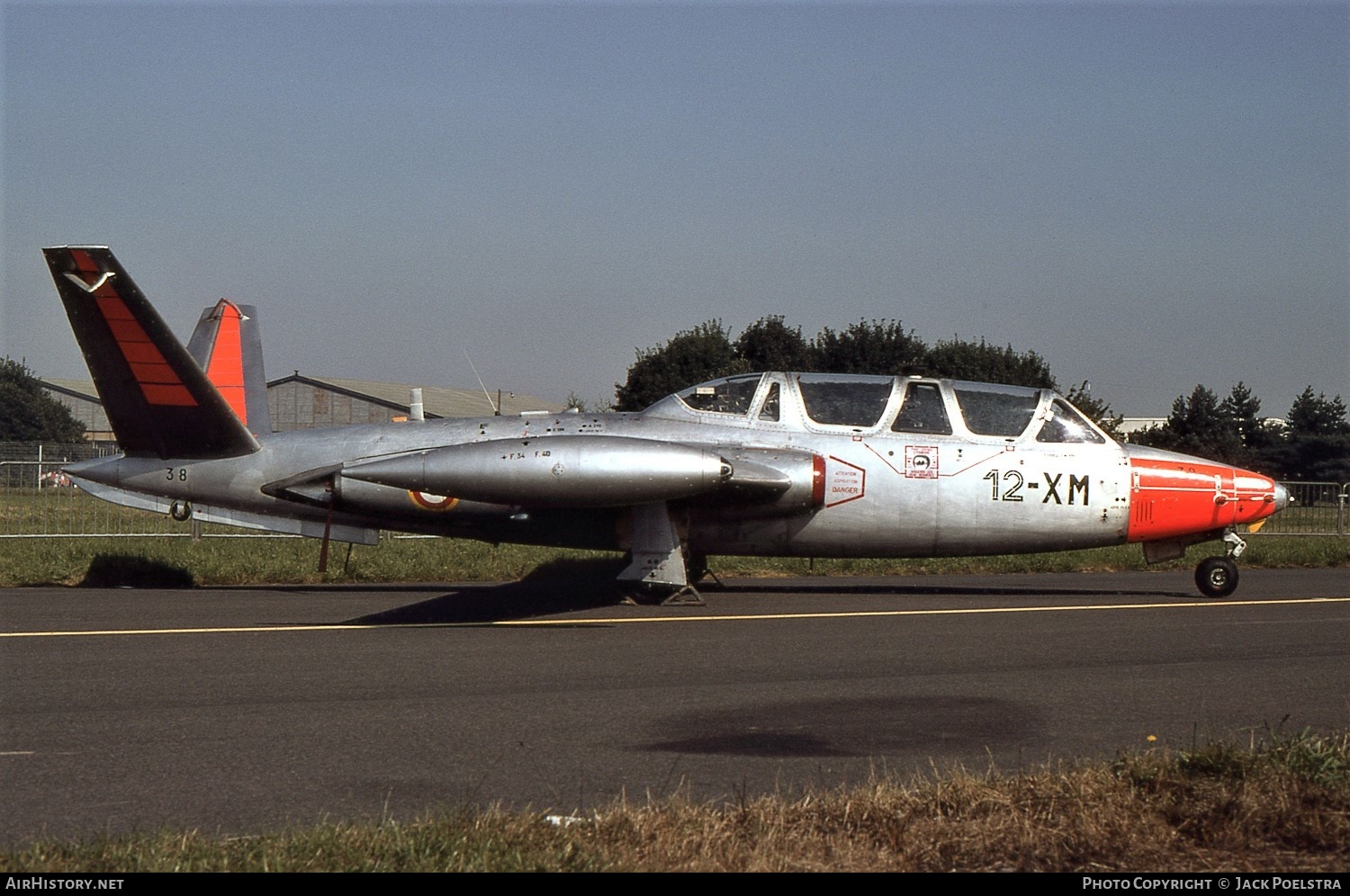 Aircraft Photo of 38 | Fouga CM-170R Magister | France - Air Force | AirHistory.net #390360