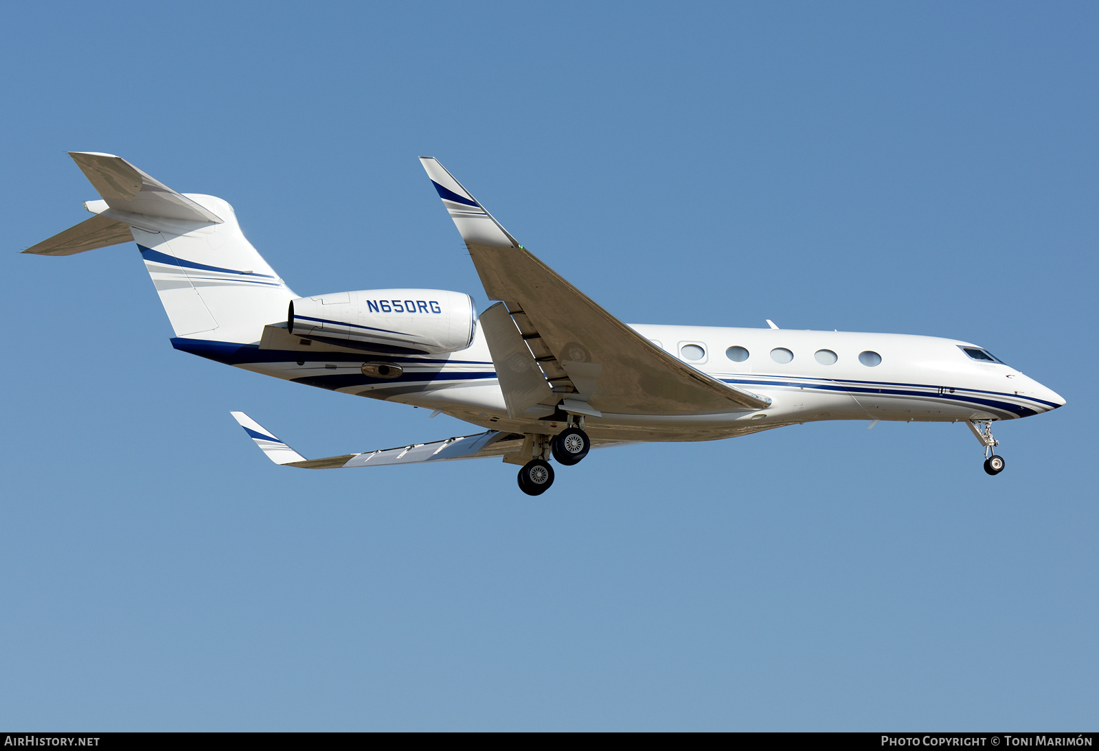 Aircraft Photo of N650RG | Gulfstream Aerospace G650 (G-VI) | AirHistory.net #390383