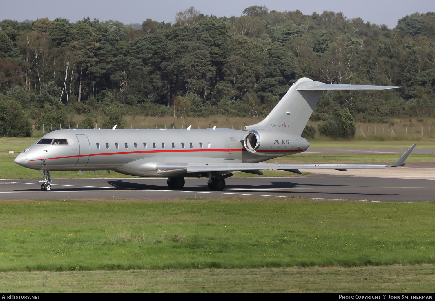 Aircraft Photo of 9H-VJG | Bombardier Global 6000 (BD-700-1A10) | VistaJet | AirHistory.net #390395