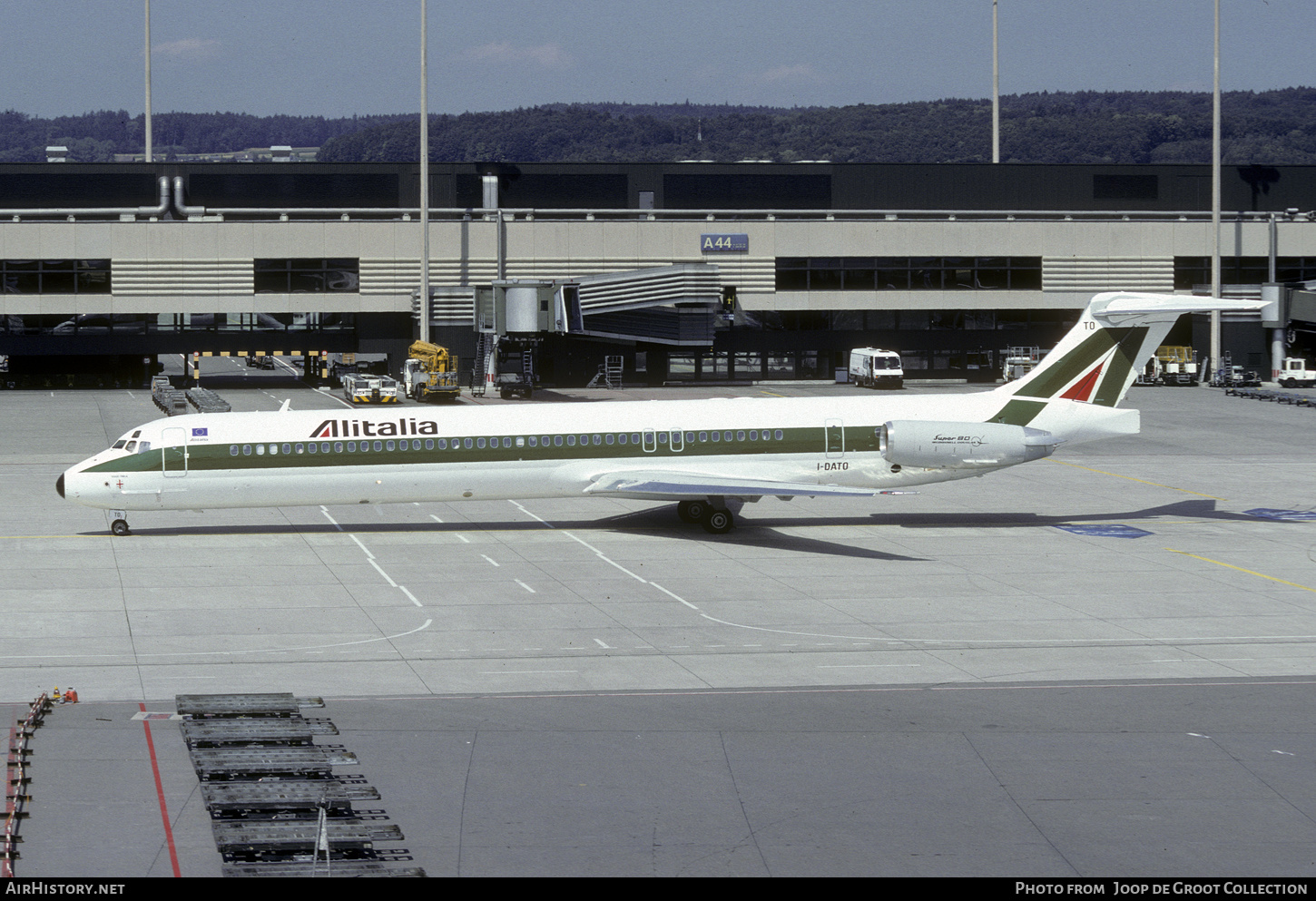 Aircraft Photo of I-DATO | McDonnell Douglas MD-82 (DC-9-82) | Alitalia | AirHistory.net #390403