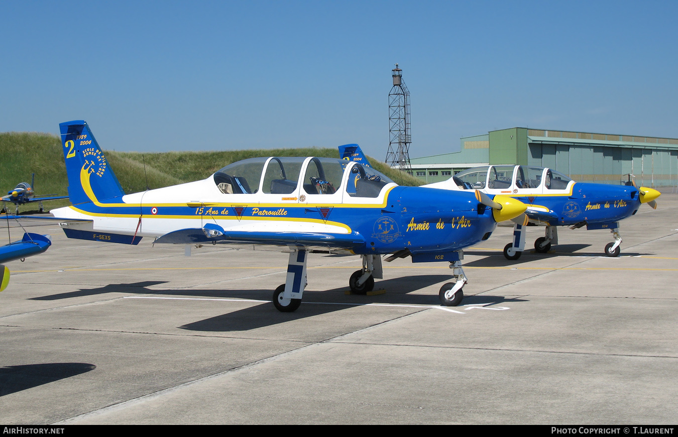 Aircraft Photo of 102 | Socata TB-30 Epsilon | France - Air Force | AirHistory.net #390405