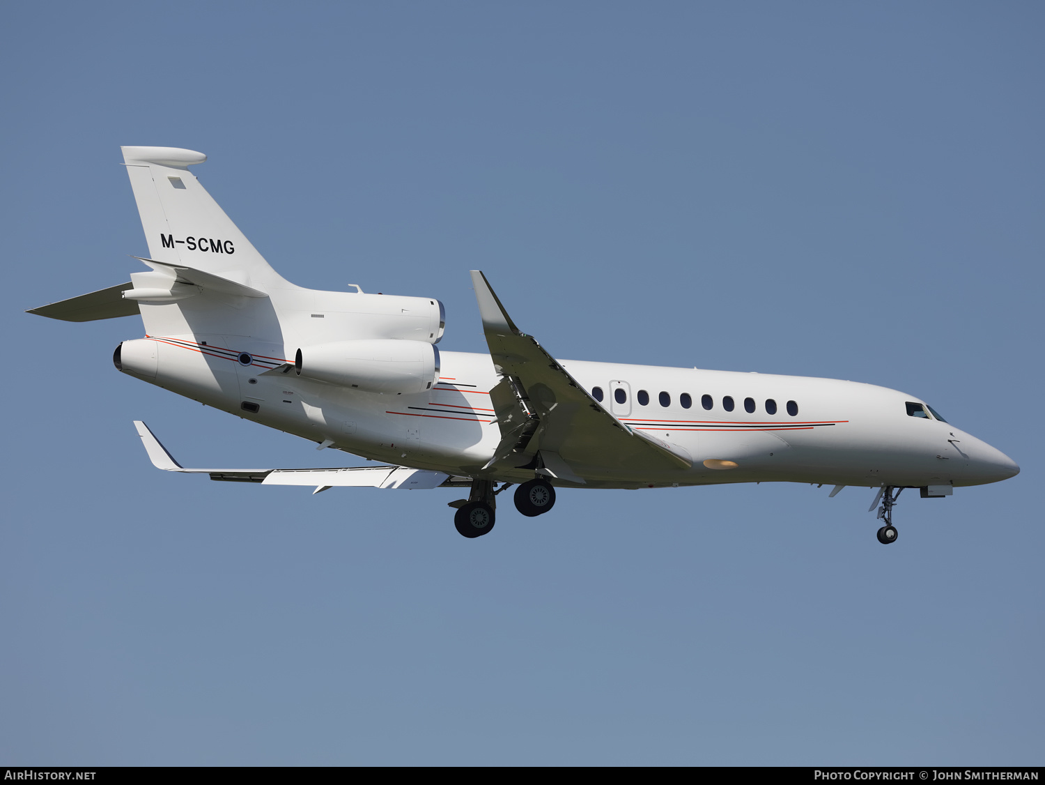 Aircraft Photo of M-SCMG | Dassault Falcon 7X | AirHistory.net #390408