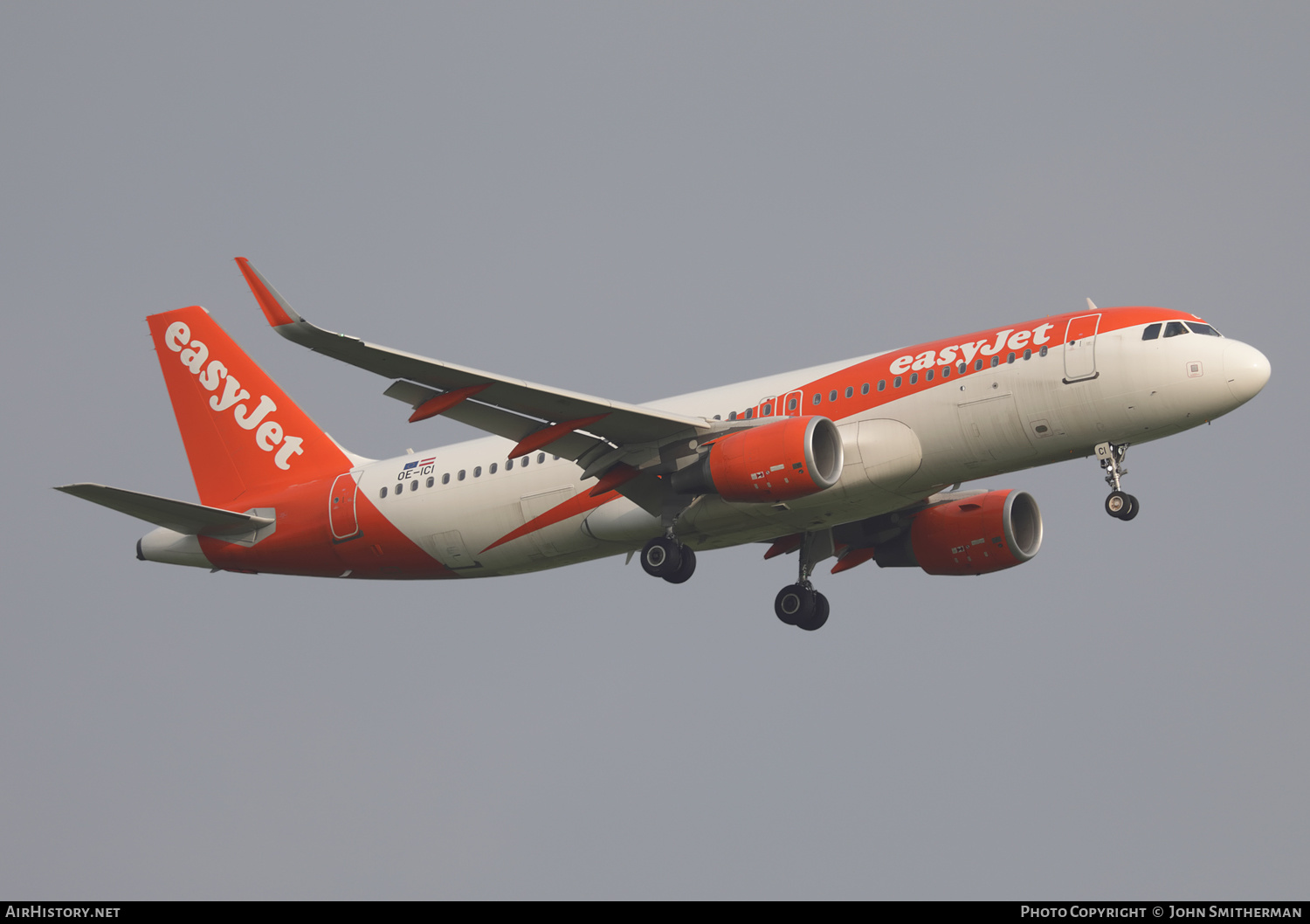 Aircraft Photo of OE-ICI | Airbus A320-214 | EasyJet | AirHistory.net #390410