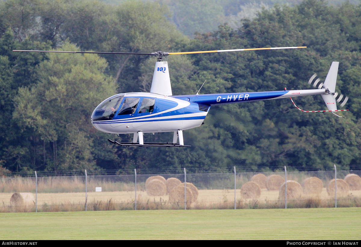 Aircraft Photo of G-HVER | Robinson R-44 Raven II | HQ Aviation | AirHistory.net #390416