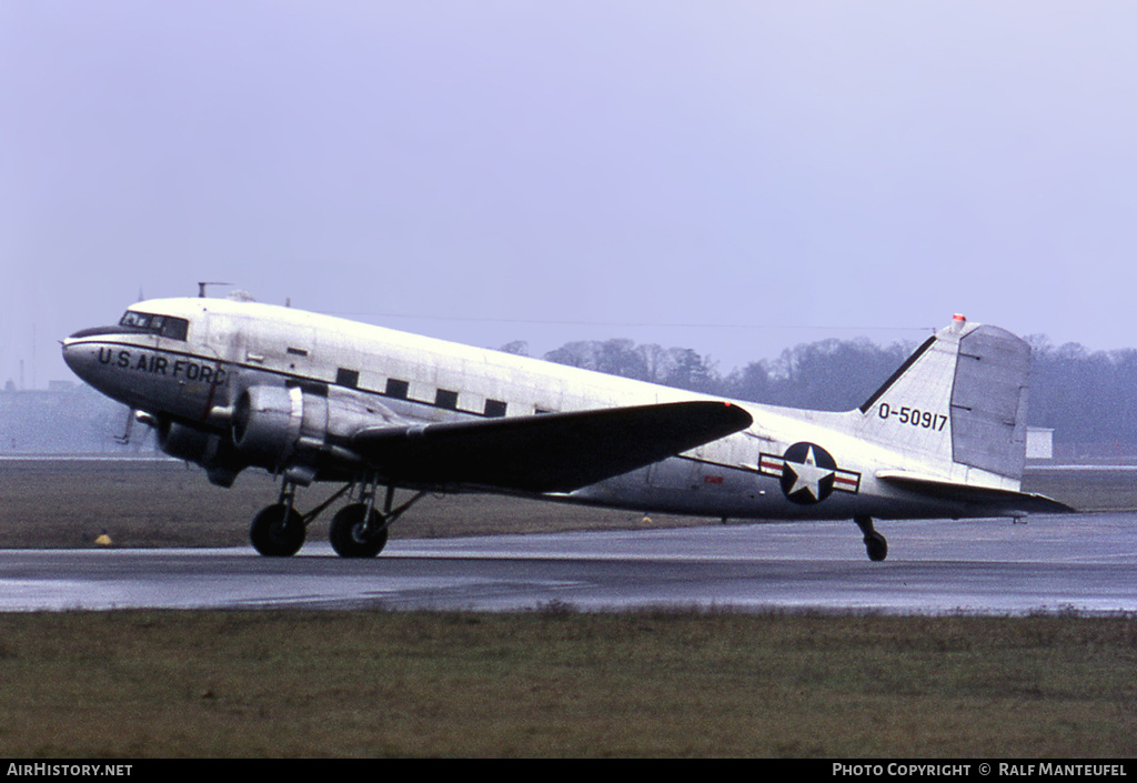 Aircraft Photo of 45-917 / 0-50917 | Douglas C-47D Skytrain | USA - Air Force | AirHistory.net #390437