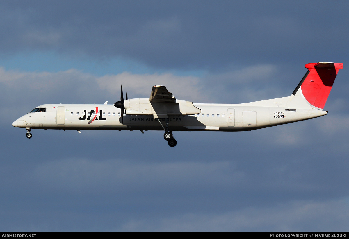 Aircraft Photo of JA844C | Bombardier DHC-8-402 Dash 8 | Japan Airlines - JAL | AirHistory.net #390441