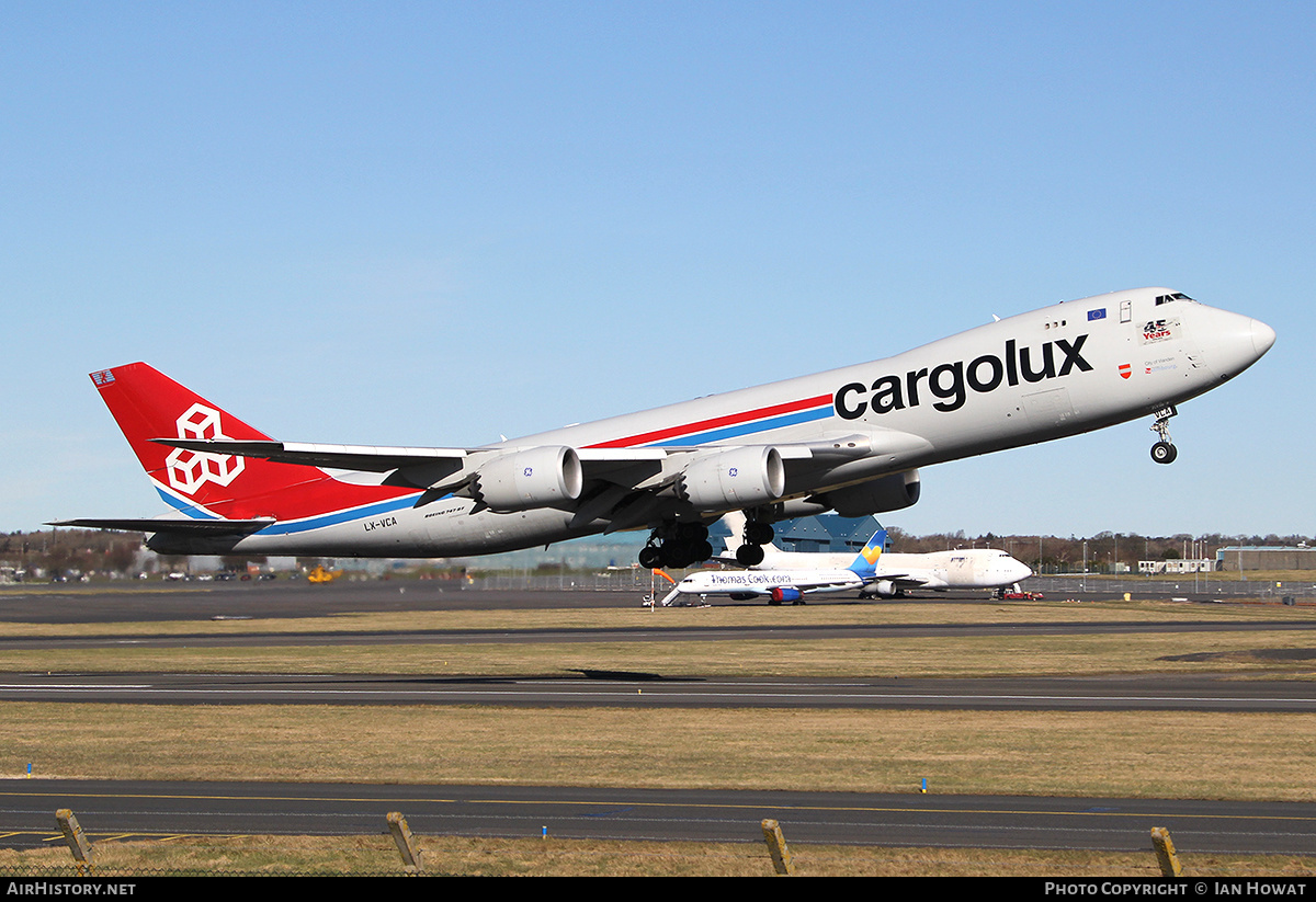 Aircraft Photo of LX-VCA | Boeing 747-8R7F/SCD | Cargolux | AirHistory.net #390445