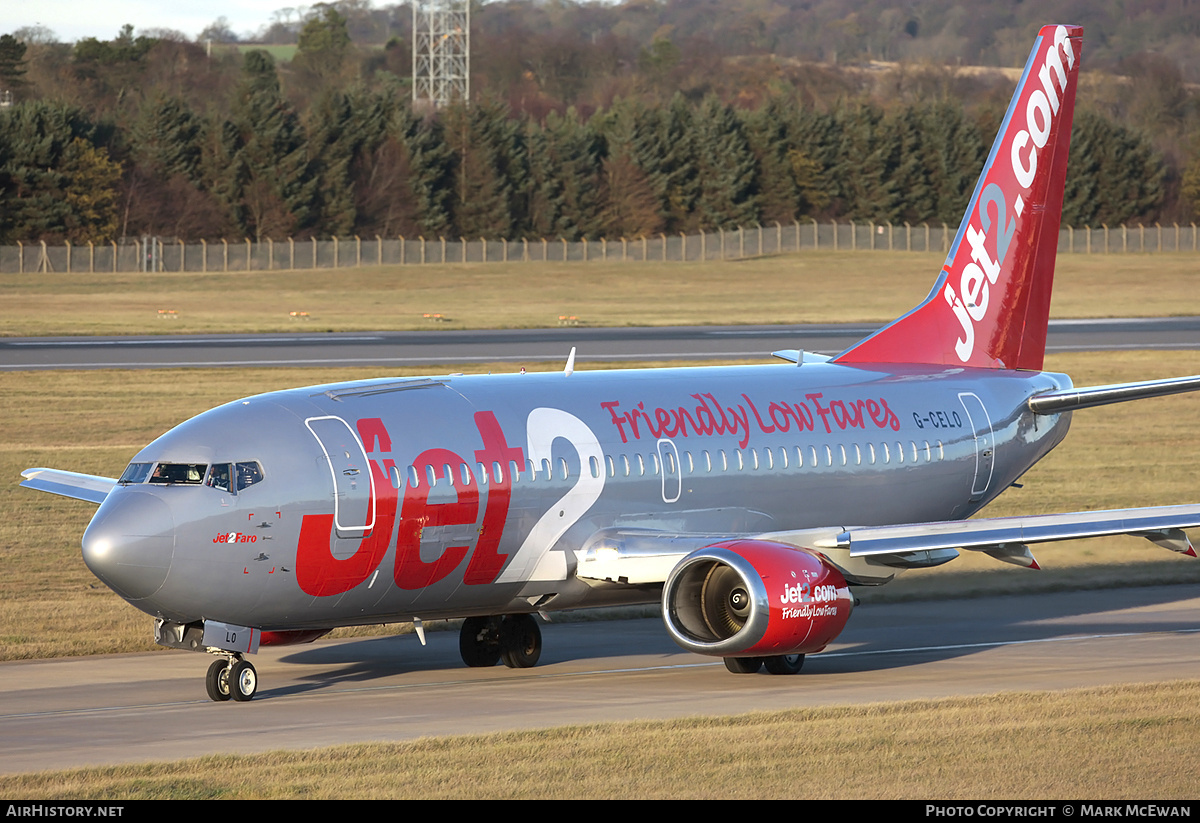 Aircraft Photo of G-CELO | Boeing 737-33A(QC) | Jet2 | AirHistory.net #390446