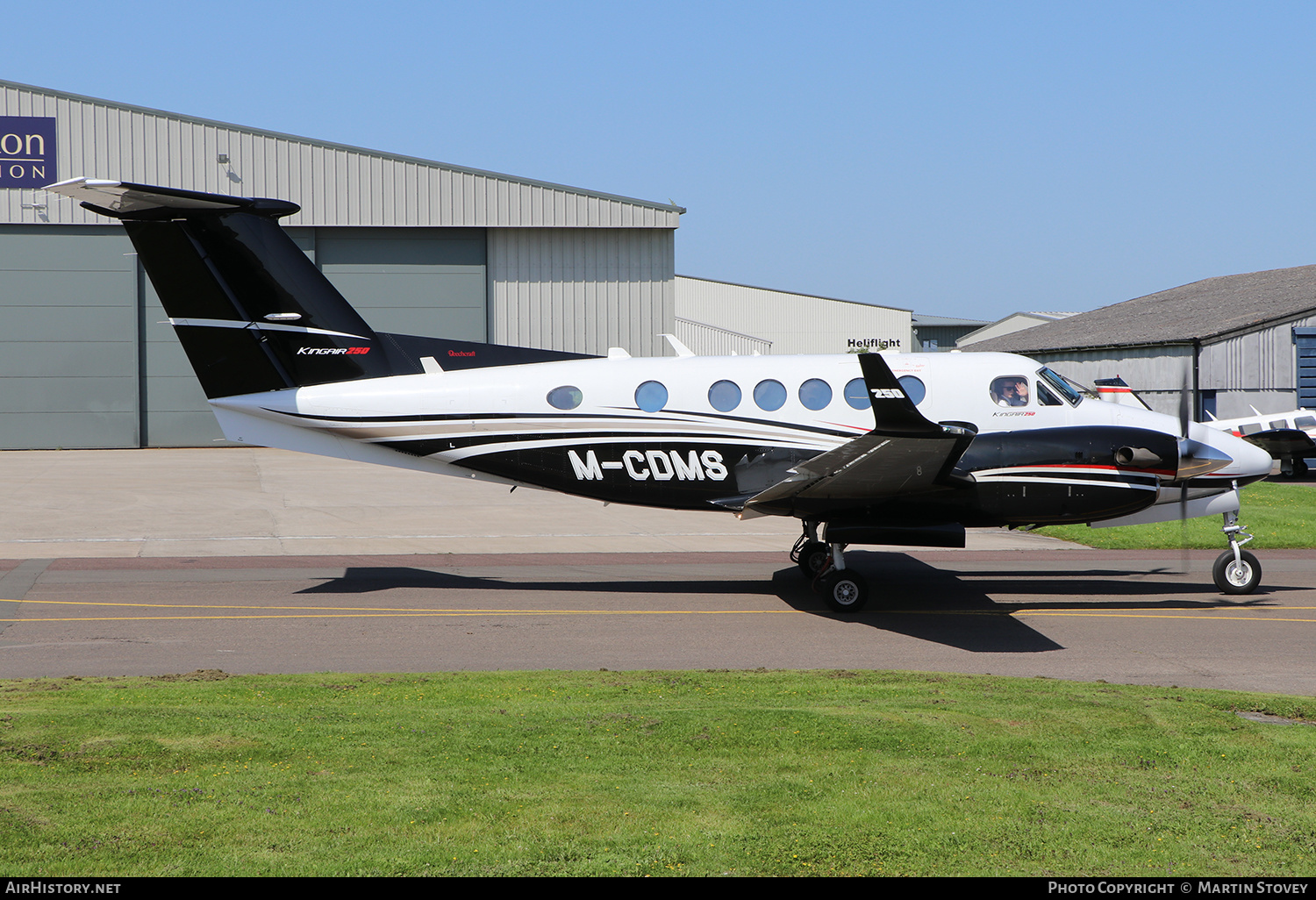 Aircraft Photo of M-CDMS | Beechcraft 250 King Air (200GT) | AirHistory.net #390451