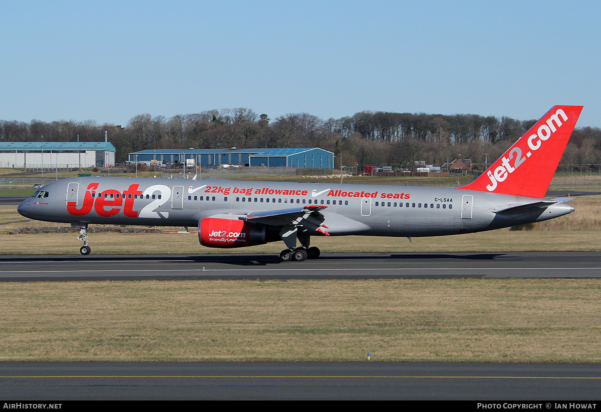 Aircraft Photo of G-LSAA | Boeing 757-236 | Jet2 | AirHistory.net #390468