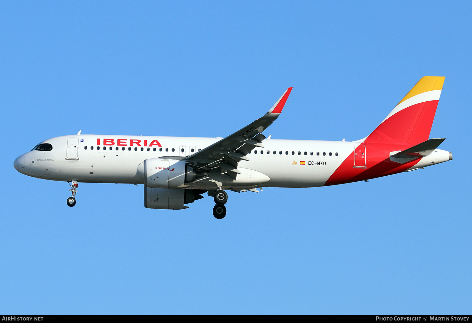 Aircraft Photo of EC-MXU | Airbus A320-251N | Iberia | AirHistory.net #390471
