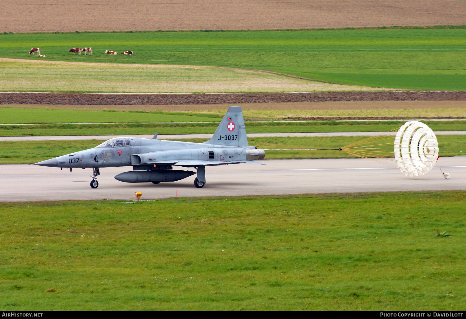 Aircraft Photo of J-3037 | Northrop F-5E Tiger II | Switzerland - Air Force | AirHistory.net #390476