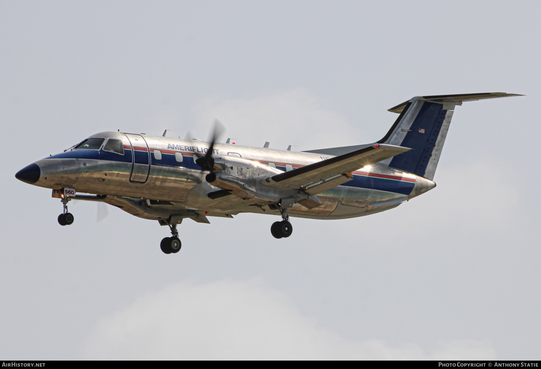 Aircraft Photo of N560SW | Embraer EMB-120ER Brasilia | Ameriflight | AirHistory.net #390481