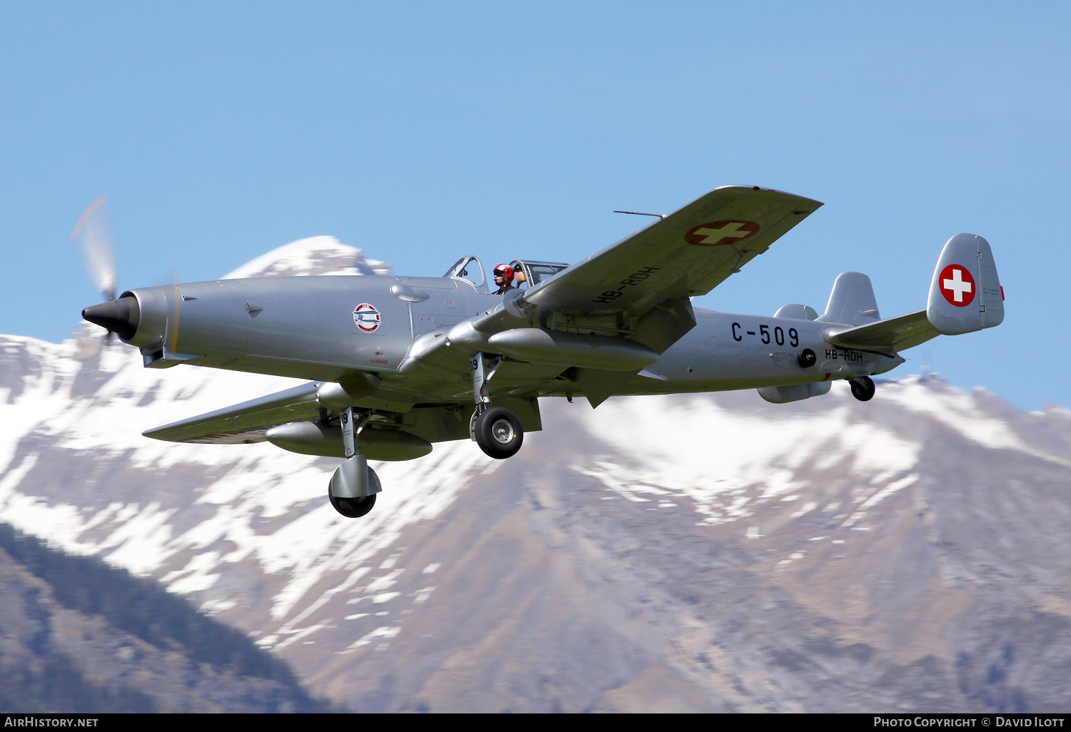 Aircraft Photo of HB-RDH / C-509 | F+W C-3605 | Switzerland - Air Force | AirHistory.net #390485