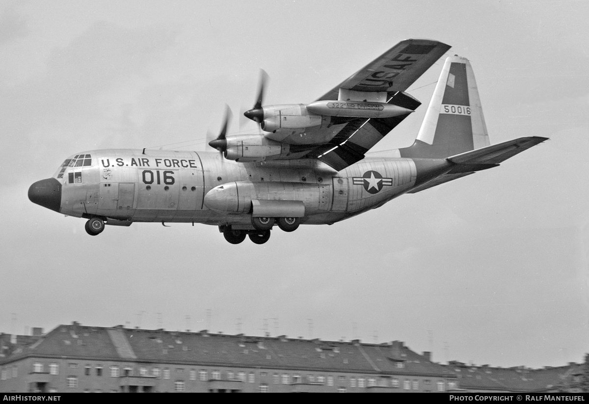 Aircraft Photo of 55-016 / 50016 | Lockheed C-130A Hercules (L-182) | USA - Air Force | AirHistory.net #390513