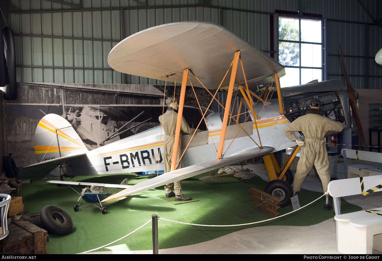 Aircraft Photo of F-BMRU | SNCAN Stampe SV-4C | AirHistory.net #390520