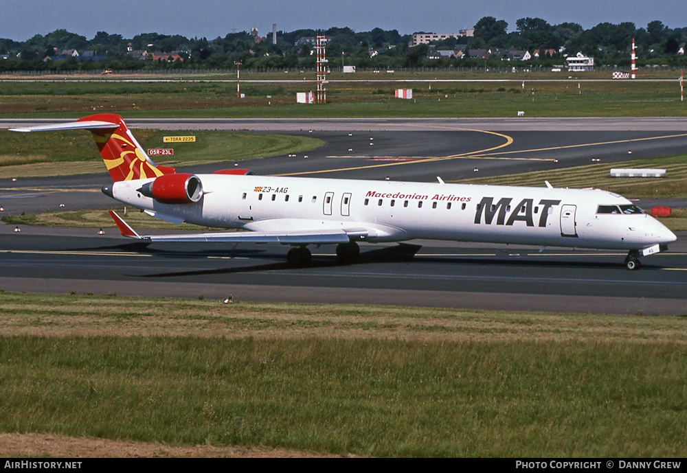 Aircraft Photo of Z3-AAG | Bombardier CRJ-900 (CL-600-2D24) | MAT - Macedonian Airlines | AirHistory.net #390540