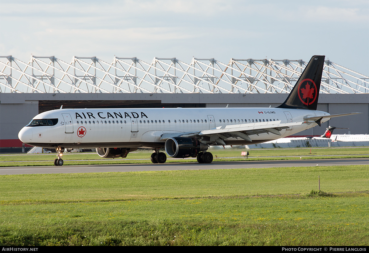 Aircraft Photo of C-GJWD | Airbus A321-211 | Air Canada | AirHistory.net #390542