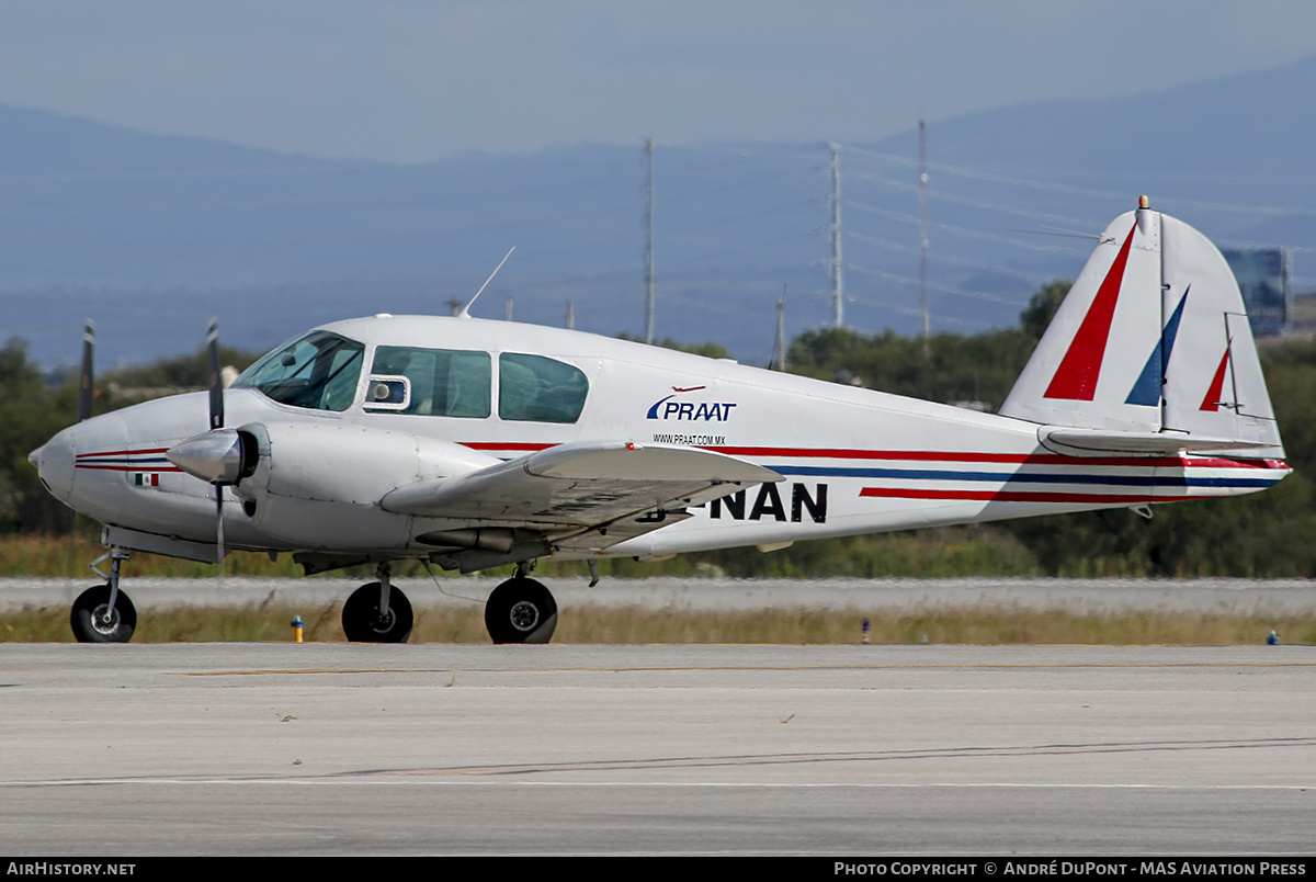 Aircraft Photo of XB-NAN | Piper PA-23-160 Apache | PRAAT Escuela de Vuelo - Profesionales en Adiestramiento Aéreo Técnico | AirHistory.net #390559