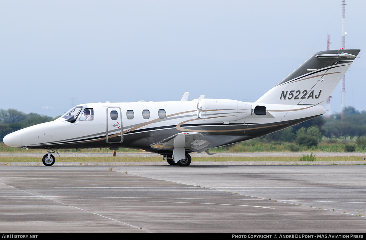 Aircraft Photo of N522AJ | Cessna 525 CitationJet | AirHistory.net #390563