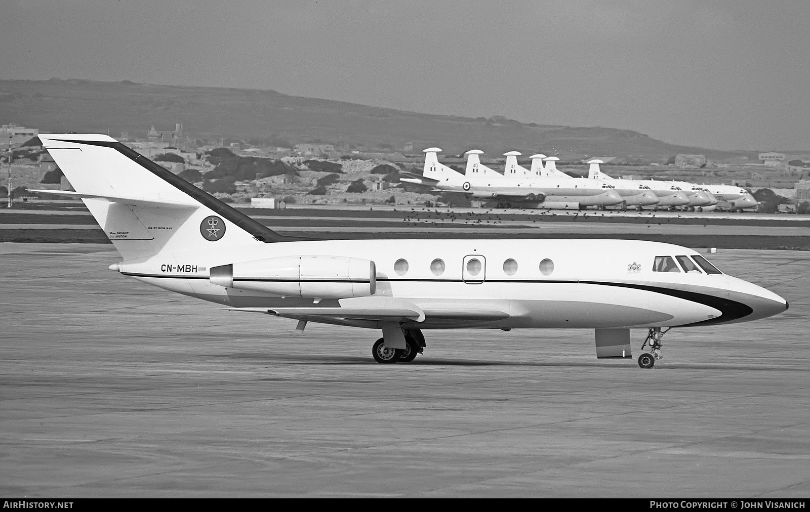 Aircraft Photo of CN-MBH | Dassault Falcon 20E | Morocco - Air Force | AirHistory.net #390588