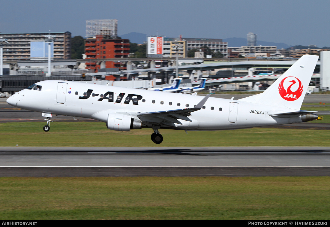 Aircraft Photo of JA223J | Embraer 170STD (ERJ-170-100STD) | J-Air | AirHistory.net #390611