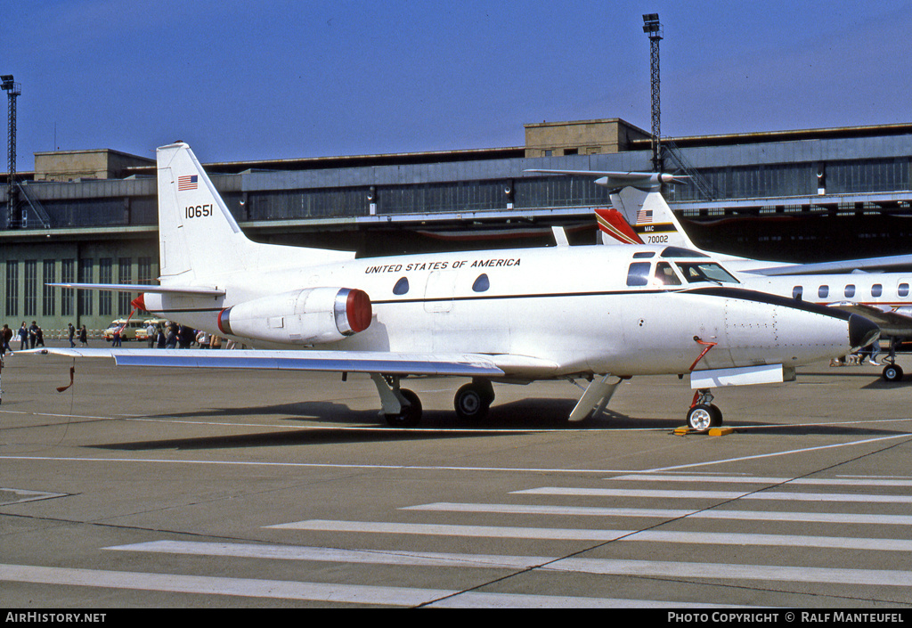 Aircraft Photo of 61-0651 / 10651 | North American T-39A | USA - Air Force | AirHistory.net #390623