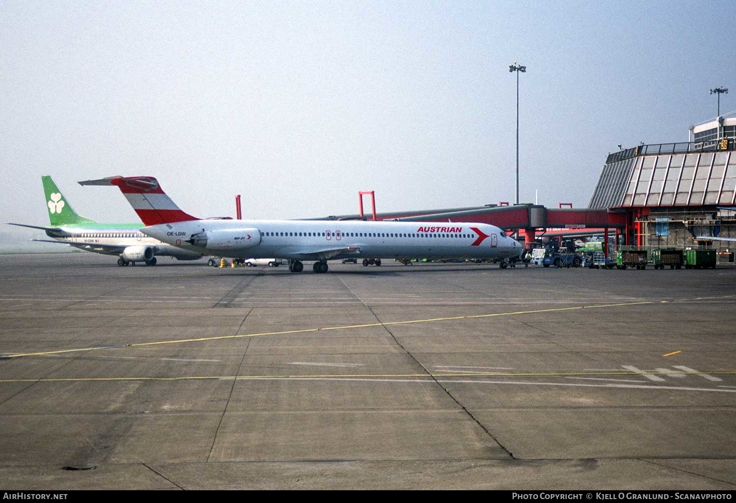 Aircraft Photo of OE-LDW | McDonnell Douglas MD-81 (DC-9-81) | Austrian Airlines | AirHistory.net #390649