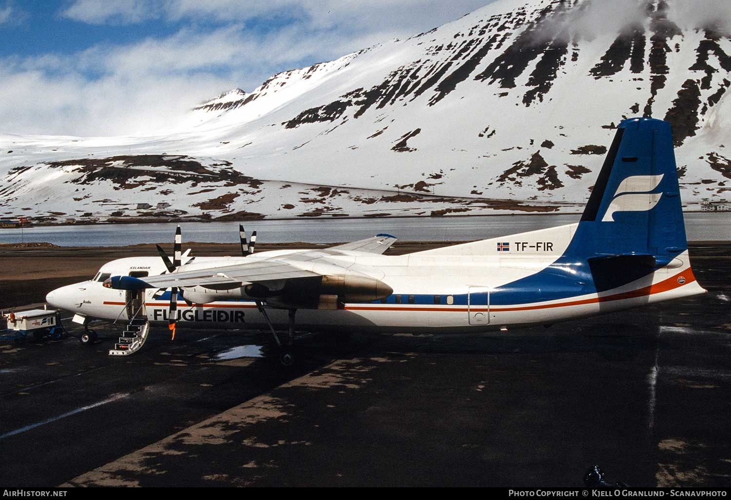 Aircraft Photo of TF-FIR | Fokker 50 | Flugleiðir - Icelandair | AirHistory.net #390674